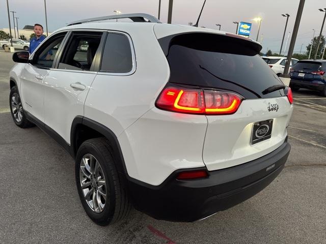 used 2021 Jeep Cherokee car, priced at $20,597