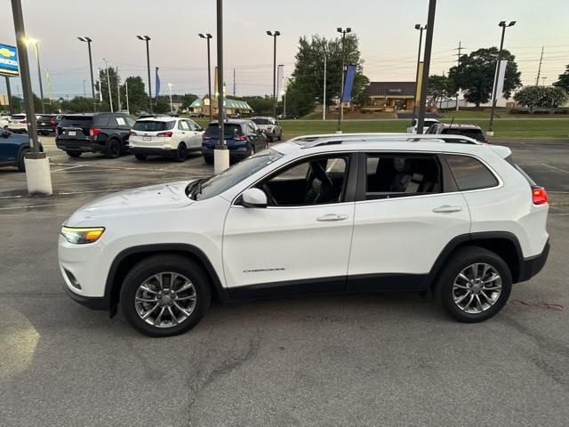 used 2021 Jeep Cherokee car, priced at $20,597