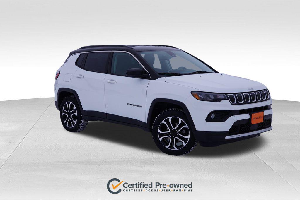 used 2022 Jeep Compass car, priced at $21,803