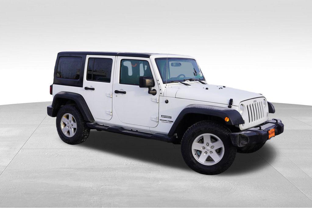 used 2018 Jeep Wrangler JK Unlimited car, priced at $17,438