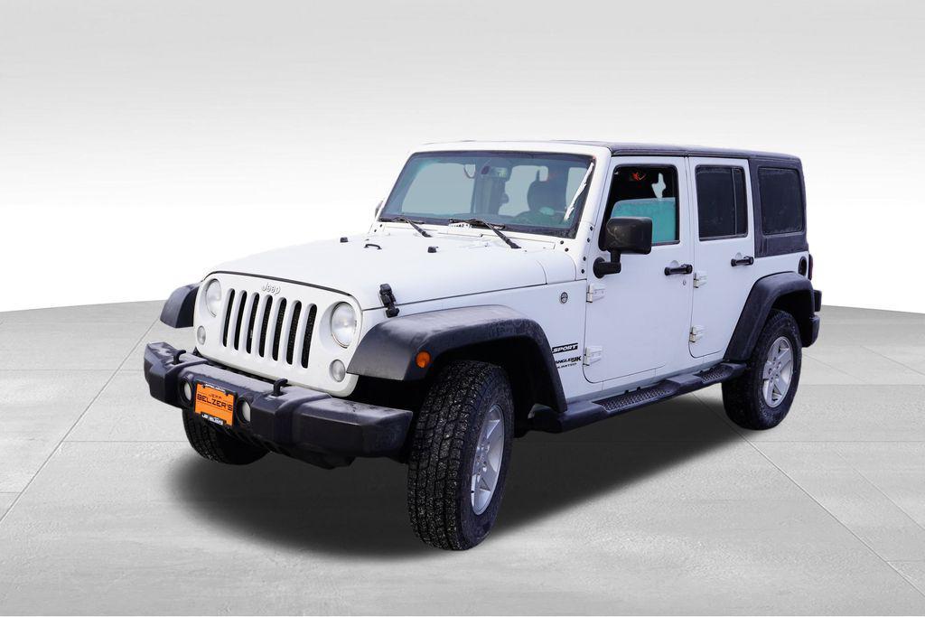 used 2018 Jeep Wrangler JK Unlimited car, priced at $17,438