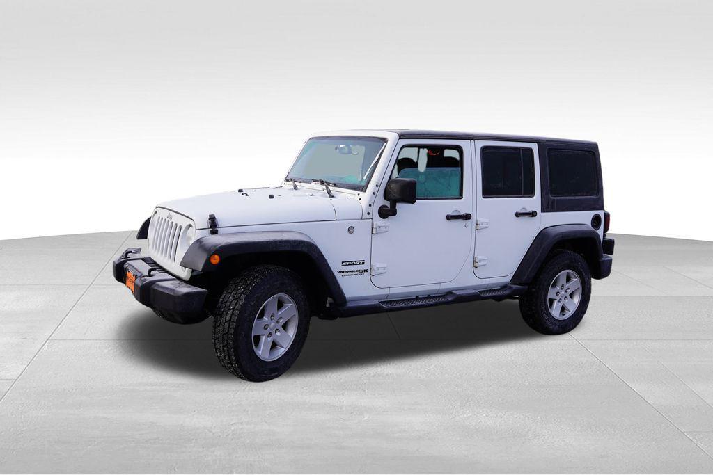 used 2018 Jeep Wrangler JK Unlimited car, priced at $17,438