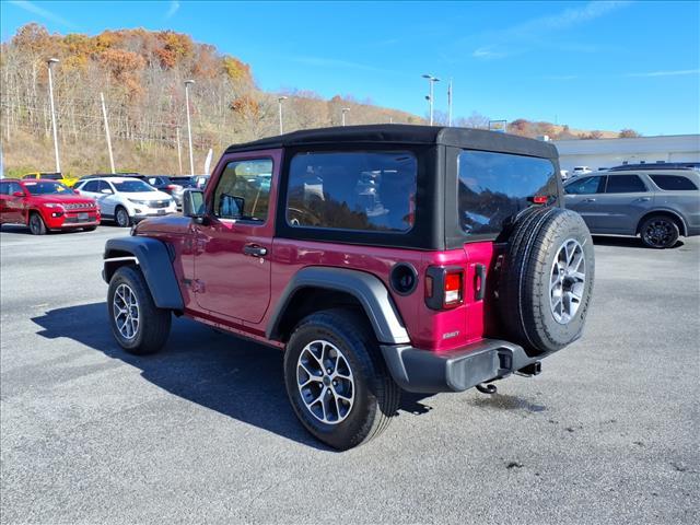 used 2024 Jeep Wrangler car, priced at $33,880