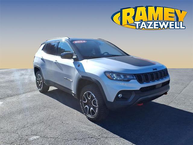 used 2024 Jeep Compass car, priced at $30,880