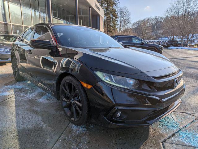 used 2021 Honda Civic car, priced at $16,490