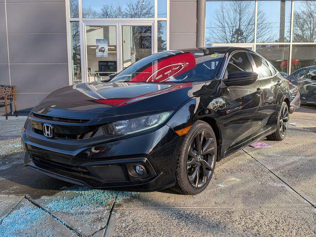 used 2021 Honda Civic car, priced at $16,490