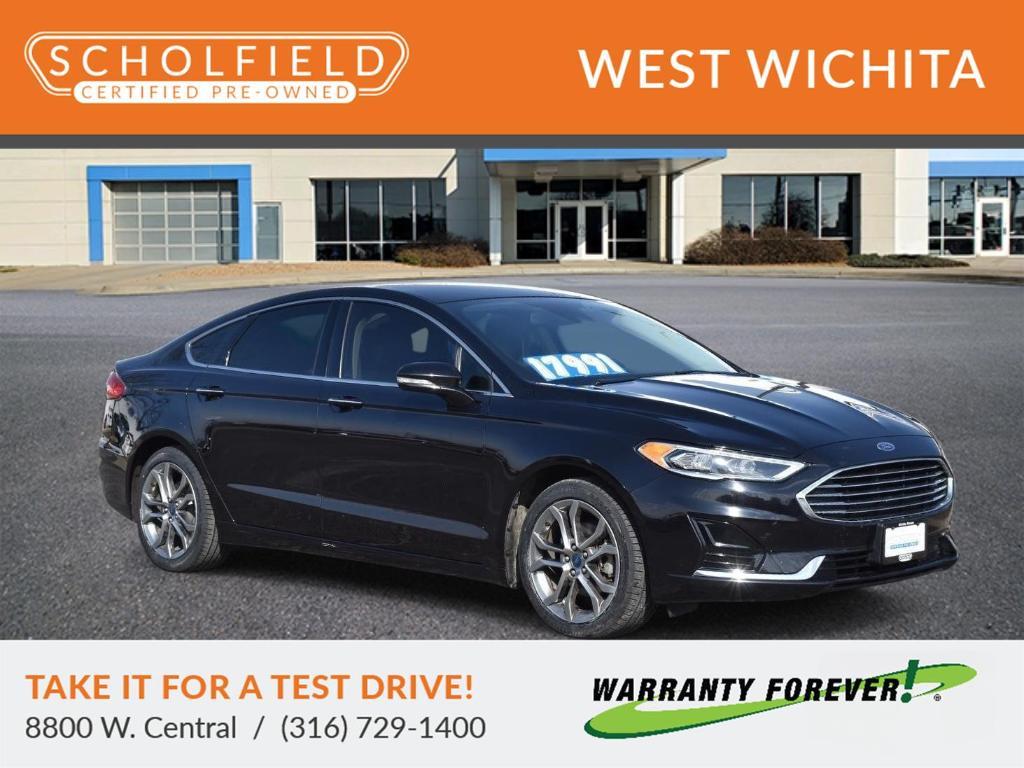used 2019 Ford Fusion car, priced at $17,991