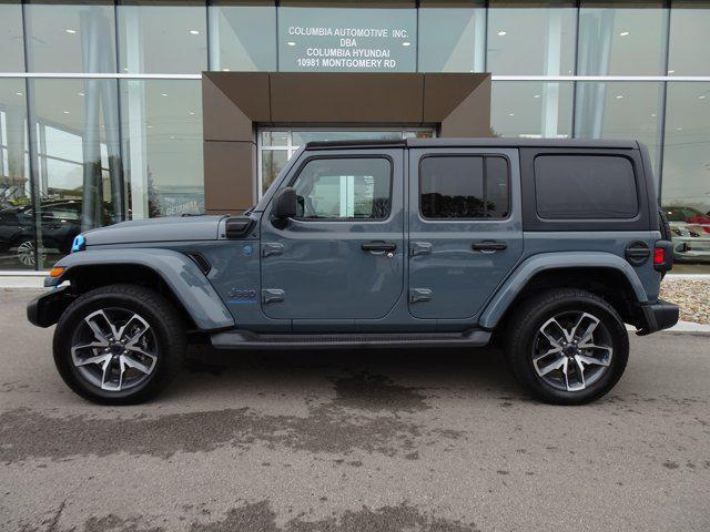 used 2024 Jeep Wrangler 4xe car, priced at $32,557