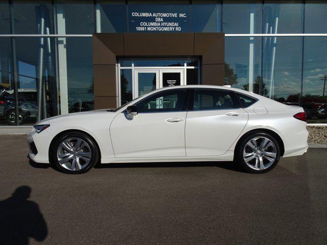 used 2022 Acura TLX car, priced at $31,500