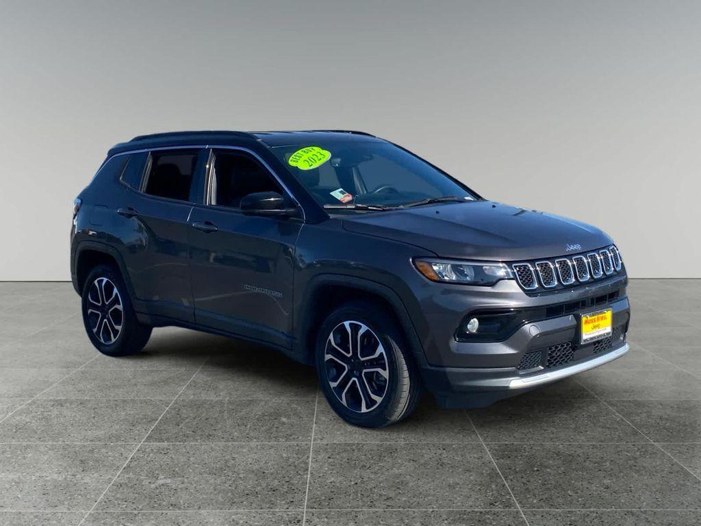used 2023 Jeep Compass car, priced at $26,327