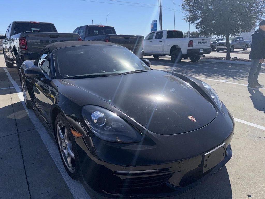 used 2018 Porsche 718 Boxster car, priced at $44,998