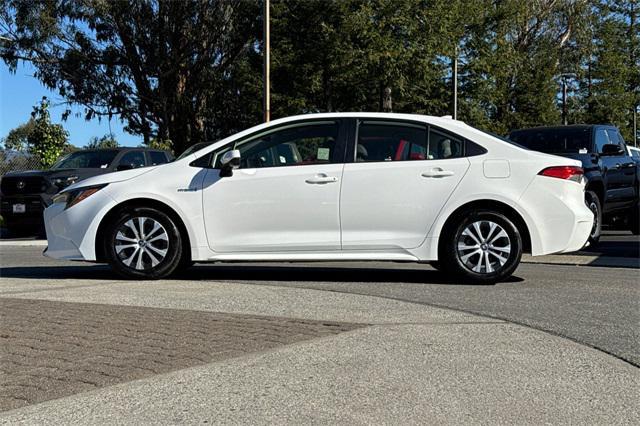 used 2021 Toyota Corolla Hybrid car, priced at $19,993