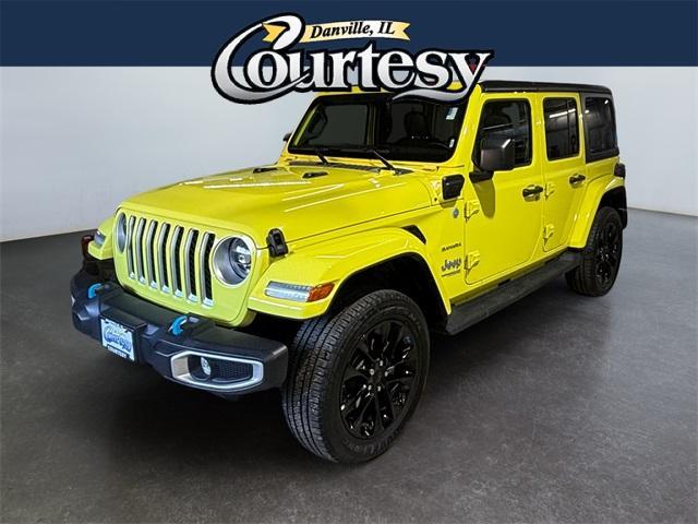 used 2022 Jeep Wrangler Unlimited 4xe car