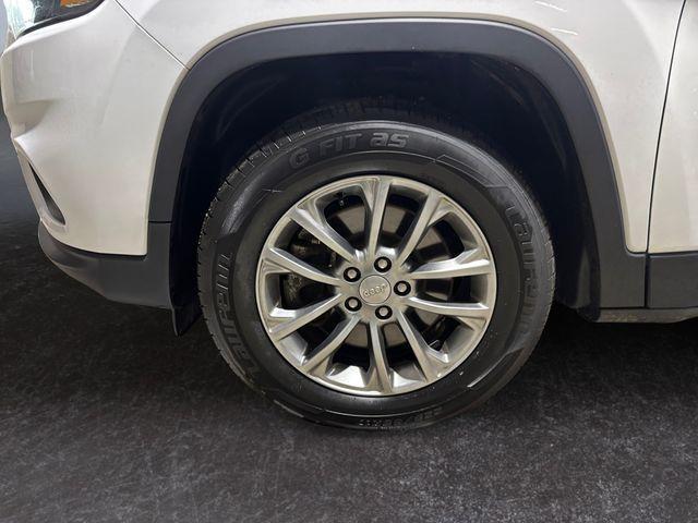 used 2021 Jeep Cherokee car, priced at $19,542