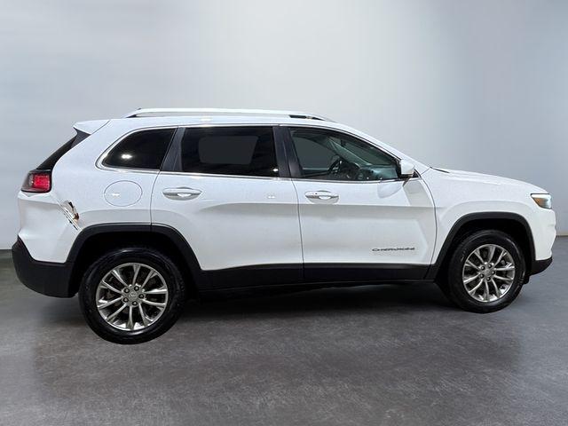 used 2021 Jeep Cherokee car, priced at $19,542