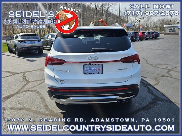 used 2022 Hyundai Santa Fe car, priced at $24,998