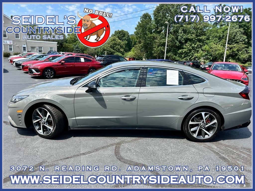 used 2021 Hyundai Sonata car, priced at $18,988