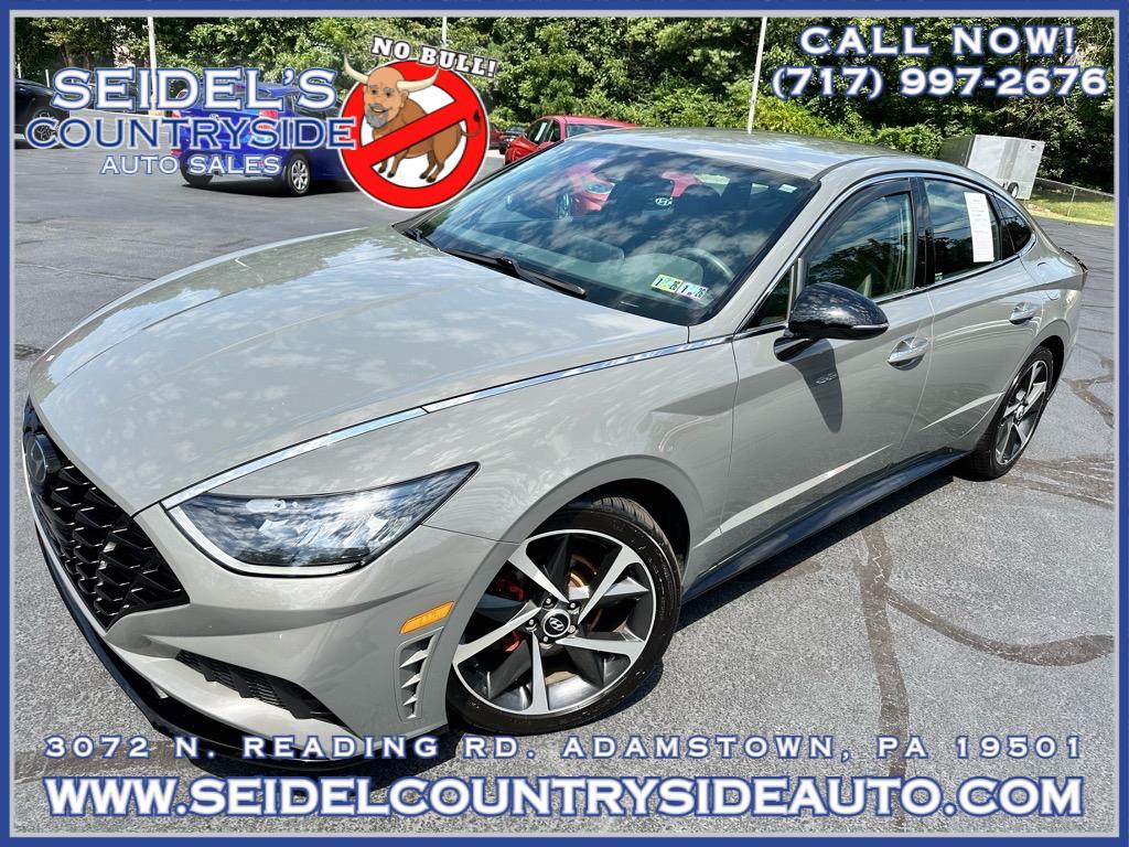 used 2021 Hyundai Sonata car, priced at $18,988