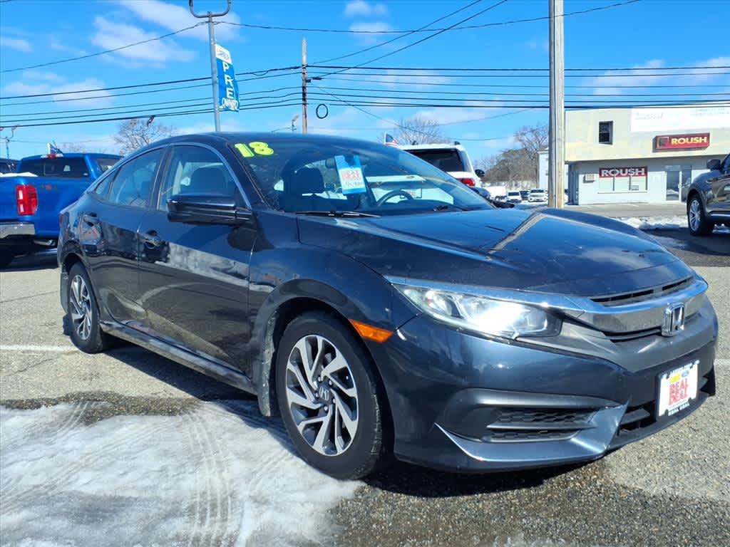 used 2018 Honda Civic car, priced at $14,850