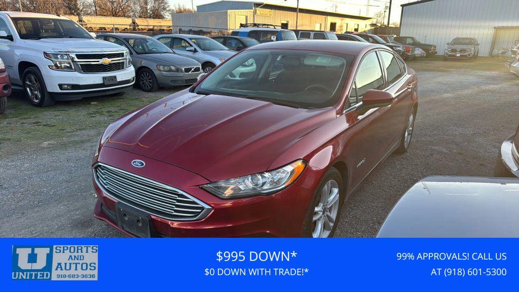 used 2018 Ford Fusion Hybrid car, priced at $6,950
