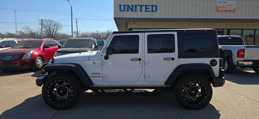 used 2017 Jeep Wrangler Unlimited car, priced at $14,950