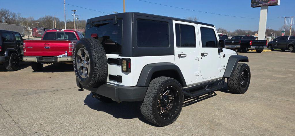 used 2017 Jeep Wrangler Unlimited car, priced at $14,950