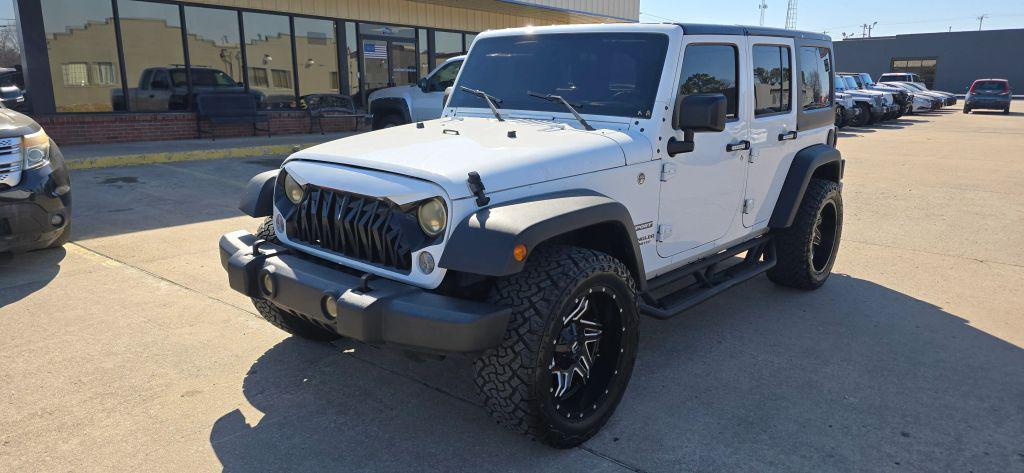 used 2017 Jeep Wrangler Unlimited car, priced at $14,950
