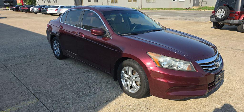 2011 Maroon Honda Accord