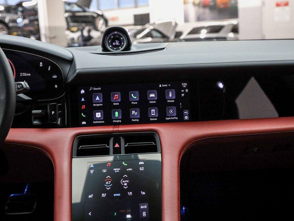 used 2025 Porsche Taycan car, priced at $124,992