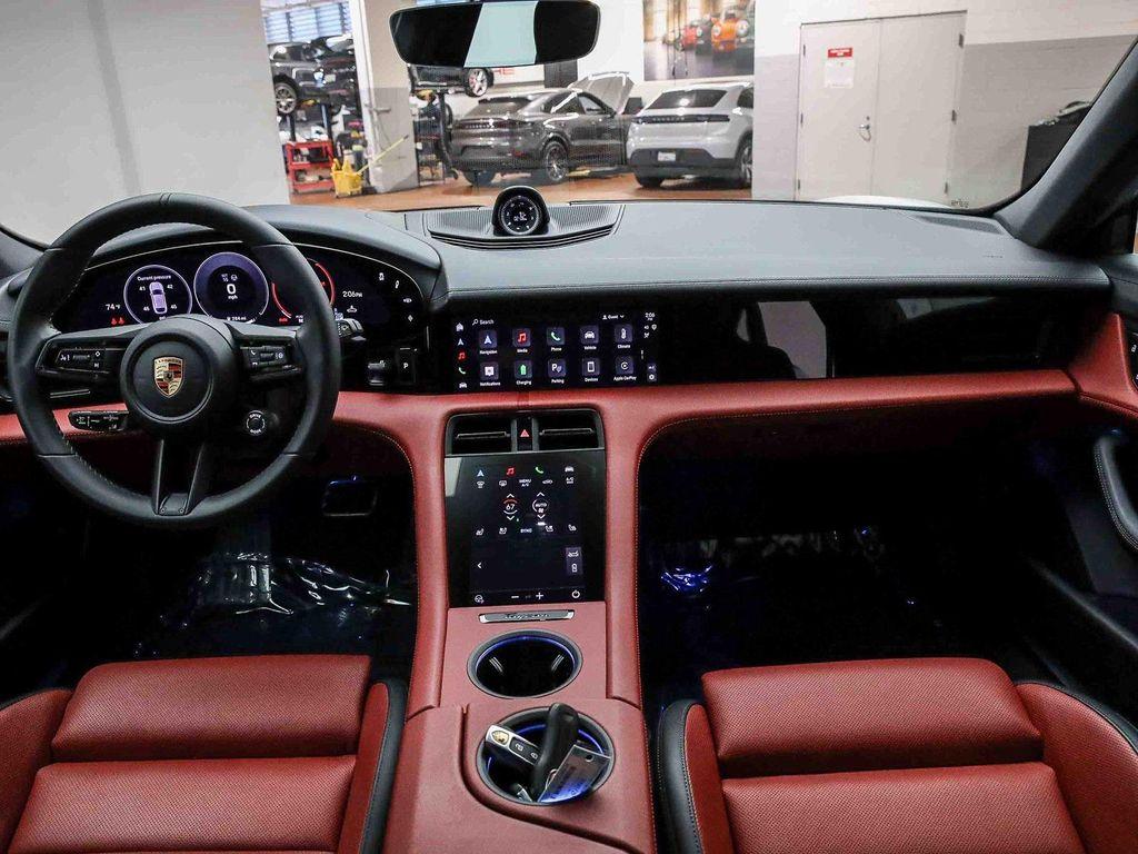 used 2025 Porsche Taycan car, priced at $124,992