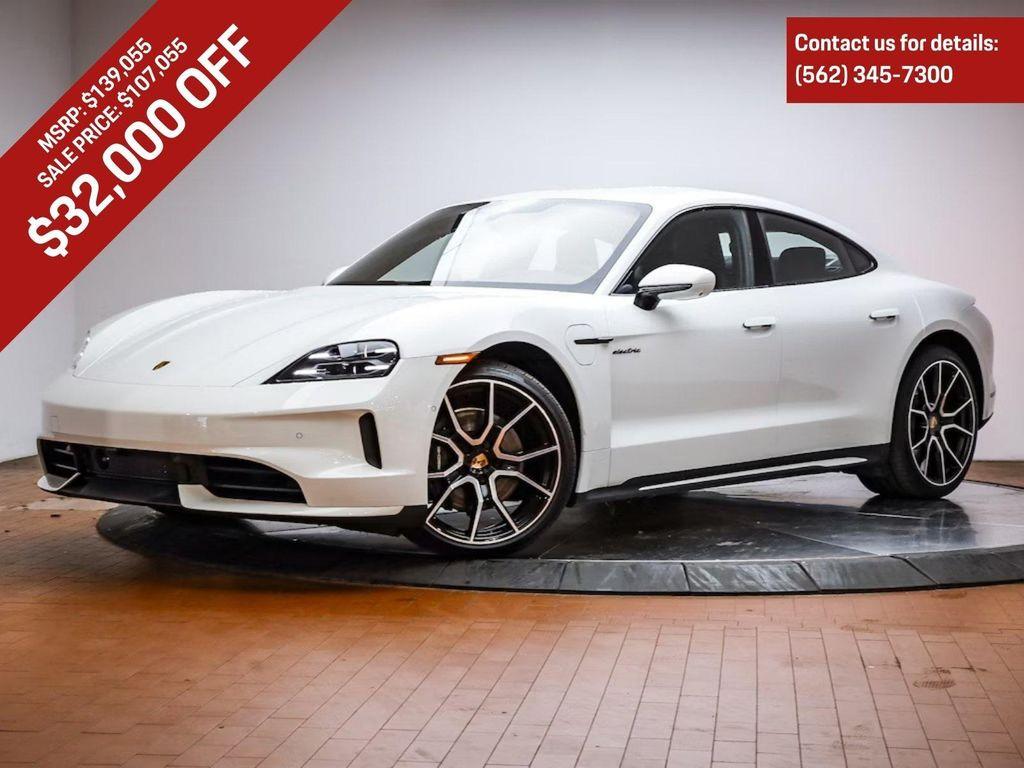 used 2025 Porsche Taycan car, priced at $106,999