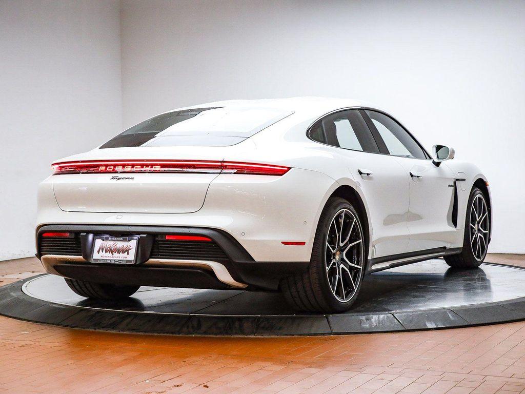 used 2025 Porsche Taycan car, priced at $100,286