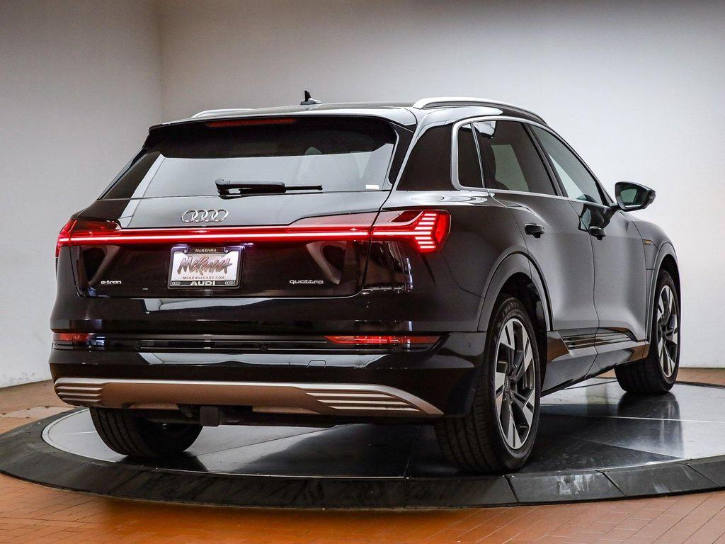 used 2021 Audi e-tron car, priced at $18,232