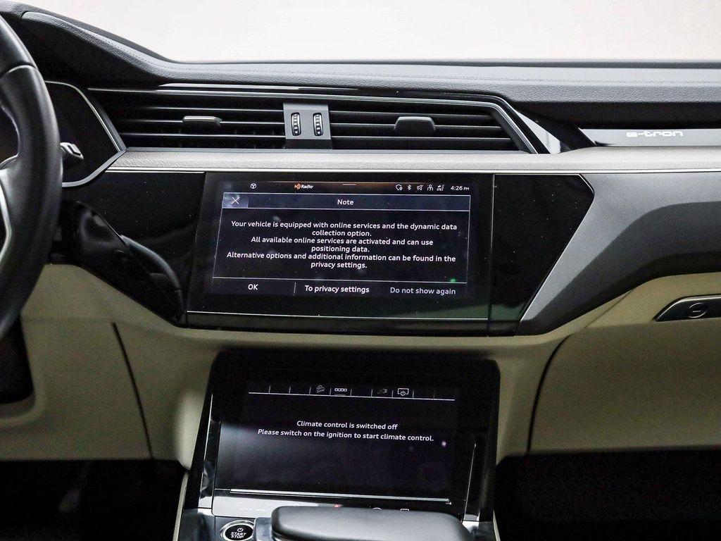 used 2021 Audi e-tron car, priced at $18,232