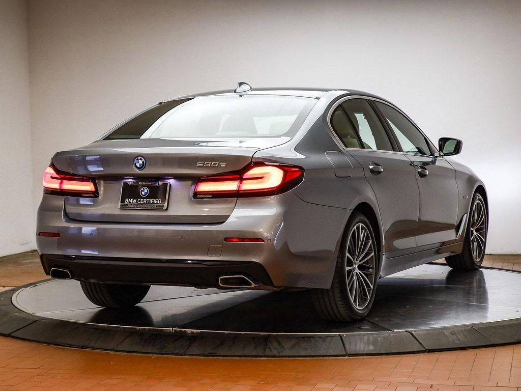 used 2023 BMW 530e car, priced at $36,391