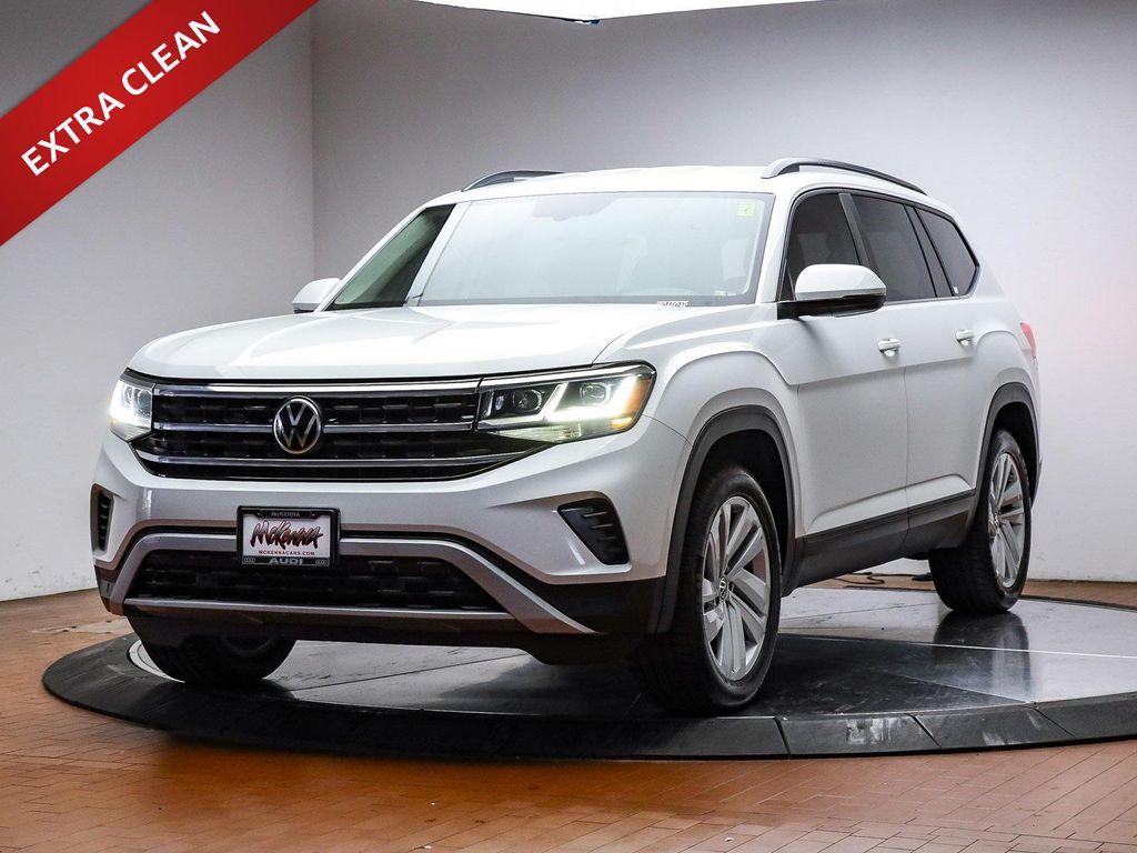used 2021 Volkswagen Atlas car, priced at $24,700