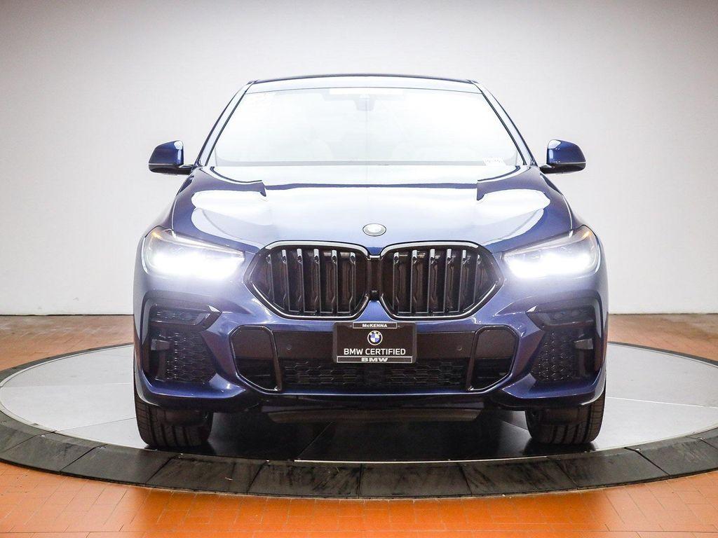 used 2022 BMW X6 car, priced at $53,591