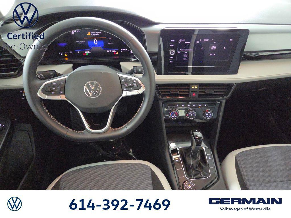 used 2025 Volkswagen Taos car, priced at $25,159