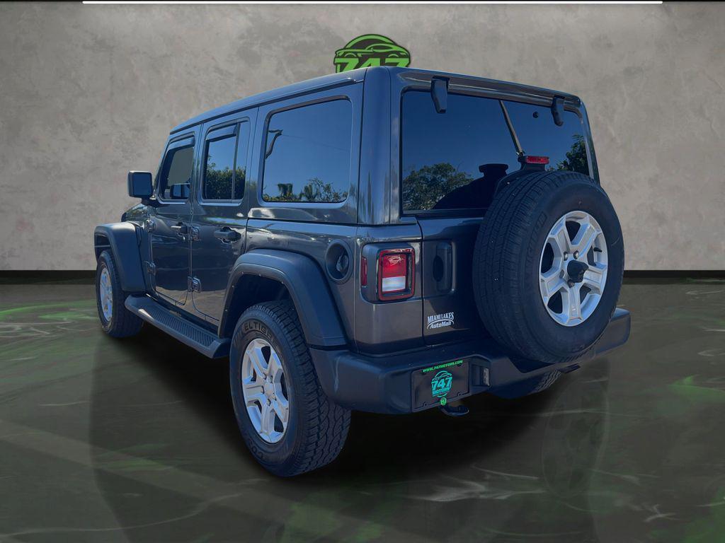 used 2021 Jeep Wrangler Unlimited car, priced at $20,895