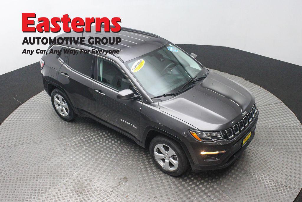 used 2021 Jeep Compass car, priced at $17,490