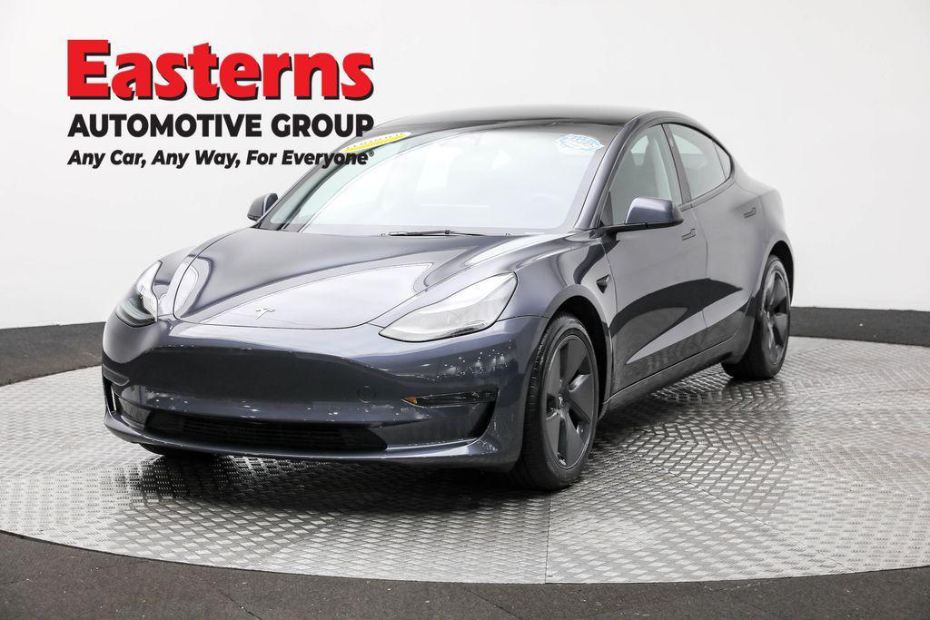 used 2023 Tesla Model 3 car, priced at $23,390