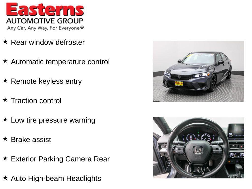 used 2024 Honda Civic car, priced at $24,950