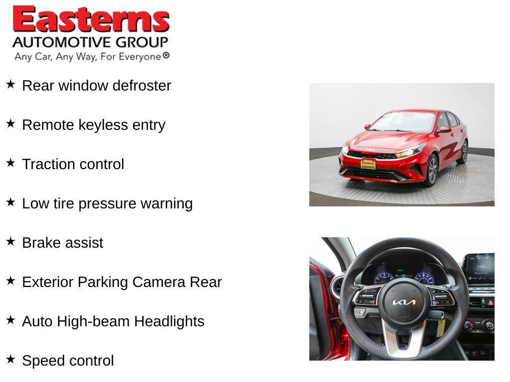 used 2023 Kia Forte car, priced at $16,490