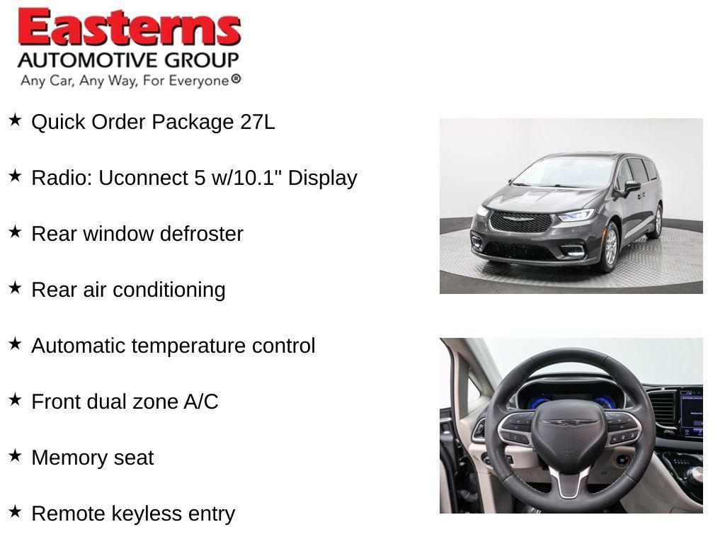 used 2023 Chrysler Pacifica car, priced at $23,074