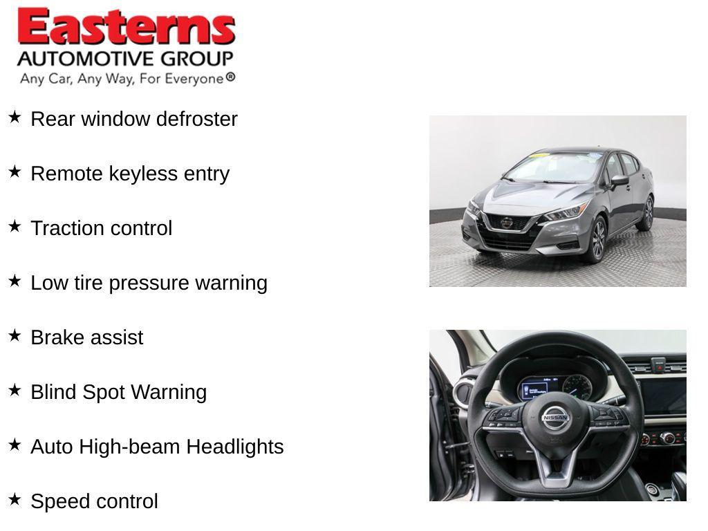 used 2021 Nissan Versa car, priced at $13,325