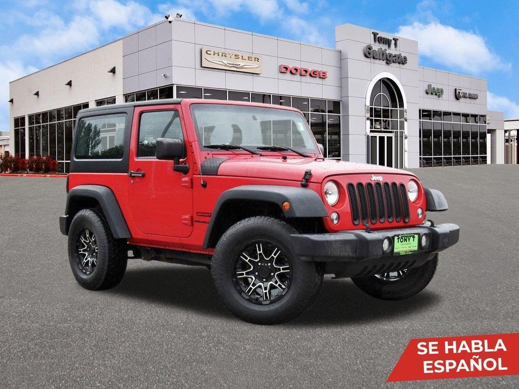 used 2015 Jeep Wrangler car, priced at $18,995