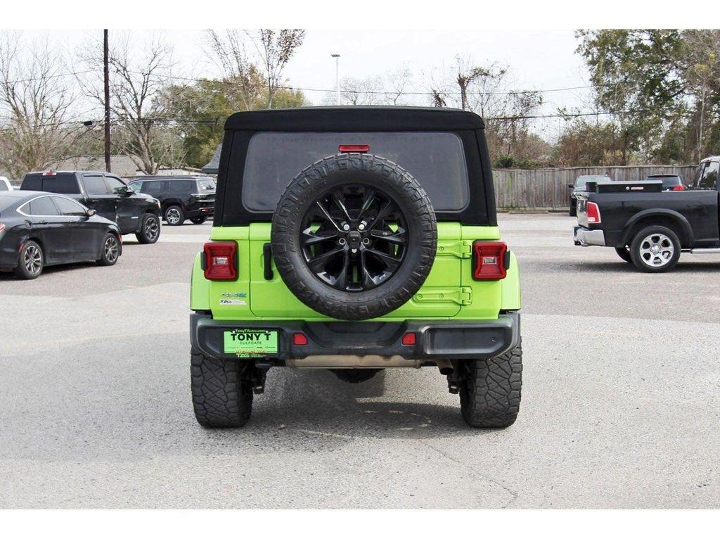 used 2021 Jeep Wrangler Unlimited 4xe car, priced at $31,495