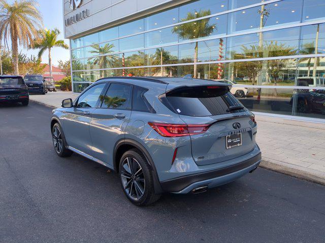 new 2025 INFINITI QX50 car, priced at $53,480