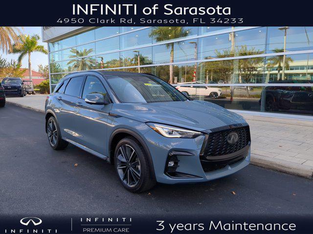 new 2025 INFINITI QX50 car, priced at $53,480
