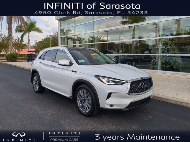 new 2025 INFINITI QX50 car, priced at $49,270